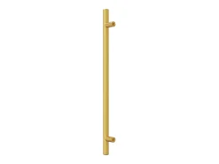 Puxadores para móveis 20 pcs 224 mm aço inoxidável dourado