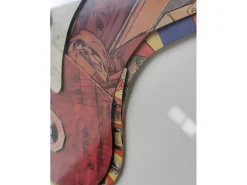 Quadro colagem efeito 3D com moldura preta - 50 x 70 cm - Multicolor - HERO