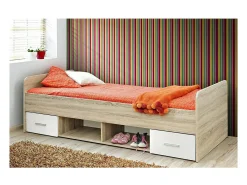 Quarto completo infantil, adolescente coleção DENVER. Guarda-roupa de 3 portas, cama, biblioteca, mesa de trabalho e prateleira.