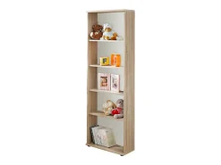 Quarto completo infantil, adolescente coleção DENVER. Guarda-roupa de 3 portas, cama, biblioteca e prateleira.