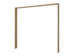 Quarto completo VERTIGO – Cama 180x200 com estrado, 2 mesinhas de cabeceira, armário 4 portas + contorno design