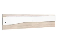 Quarto de casal completo Sahara/Branco moderno 150 cm