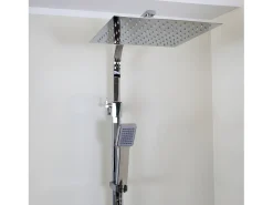 Quartos 300 coluna de duche cromada com controlo termostático Essebagno