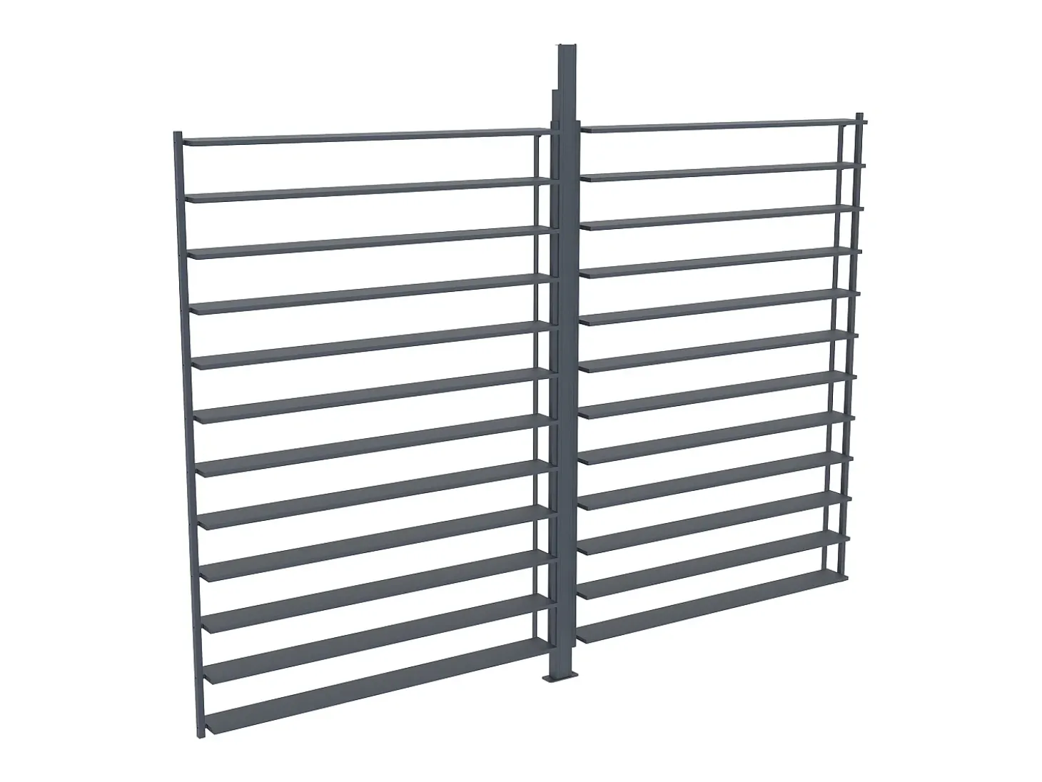 Quebra-sol alumínio para pérgola bioclimática L2,78 x A2,2 m - BOLSENA
