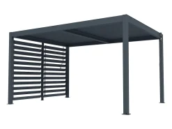 Quebra-sol alumínio para pérgola bioclimática L2,78 x A2,2 m - BOLSENA