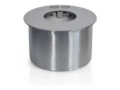 Queimador redondo para lareira a bioetanol, aço inoxidável, 1,5 l, diâmetro 17 cm