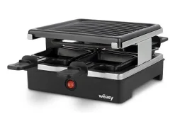 Raclette e Grill WEASY LUGA40 - 4 Pessoas - Revestimento Antiaderente - 600W