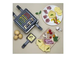 Raclette e Grill WEASY LUGA40 - 4 Pessoas - Revestimento Antiaderente - 600W