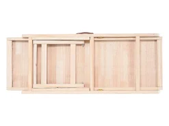 Rampa para Cães SucceBuy, Rampa Dobrável para Animais de Estimação, 104,9 CM de Comprimento, Altura Ajustável de 35,9 a 65,5 CM