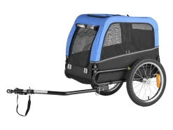 Reboque bicicleta SucceBuy para Cão, Carga 30 kg, Porta Animais de Estimação de Bicicletas, Quadro Dobrável Fácil com Roda a Liberação Rápida, Refletor