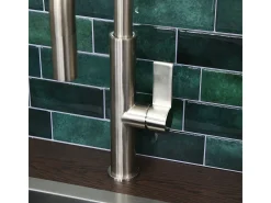 Reflet misturador para lava-loiça em aço inoxidável Essebagno