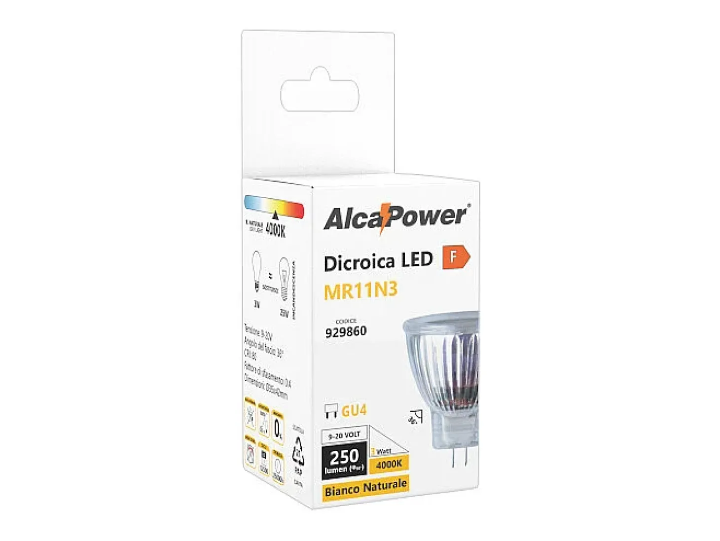 Refletor LED MR11 3W 36° 4000K
