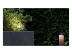 Refletor LED redondo ZAS 7W IP65 cor preta Beneito faure