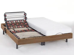 Relaxamento ripas estacas látex - OKIN - toupeira - 2x80x200 cm