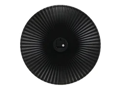 Relógio de parede Art Déco - Diâmetro 50 cm - Metal - Cinza antracite - FELINAR