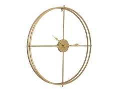 Relógio de parede em metal D80 cm dourado - NEWPORT