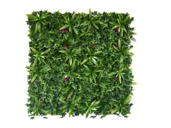 Revestimento de parede vegetal sintético IKAZ - Pack de 1m² - Verde
