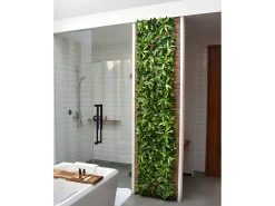 Revestimento de parede vegetal sintético IKAZ - Pack de 1m² - Verde
