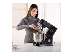 Robot de pastelaria Black+Decker BXKM1001E 1000W Preto Inox