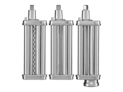 Rolo de Massa SucceBuy Pacote de 3 Acessórios para Massa para Misturador KitchenAid Conjunto de Cortamassa com Rolos