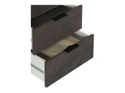 Roupeiro de baixo custo 3 portas 3 gavetas