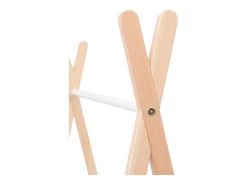 Roupeiro de madeira e branco para crianças LOU