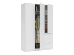 Roupeiro LCX 3 portas 3 gavetas
