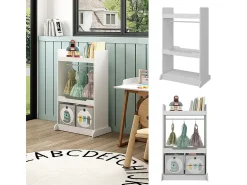 Roupeiro para crianças branco 67x38x110 conny
