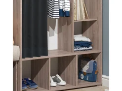 Roupeiro para crianças sonoma 105.8x38x178.1 luigi
