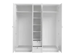 Roupeiro 187x200x67 cm branco
