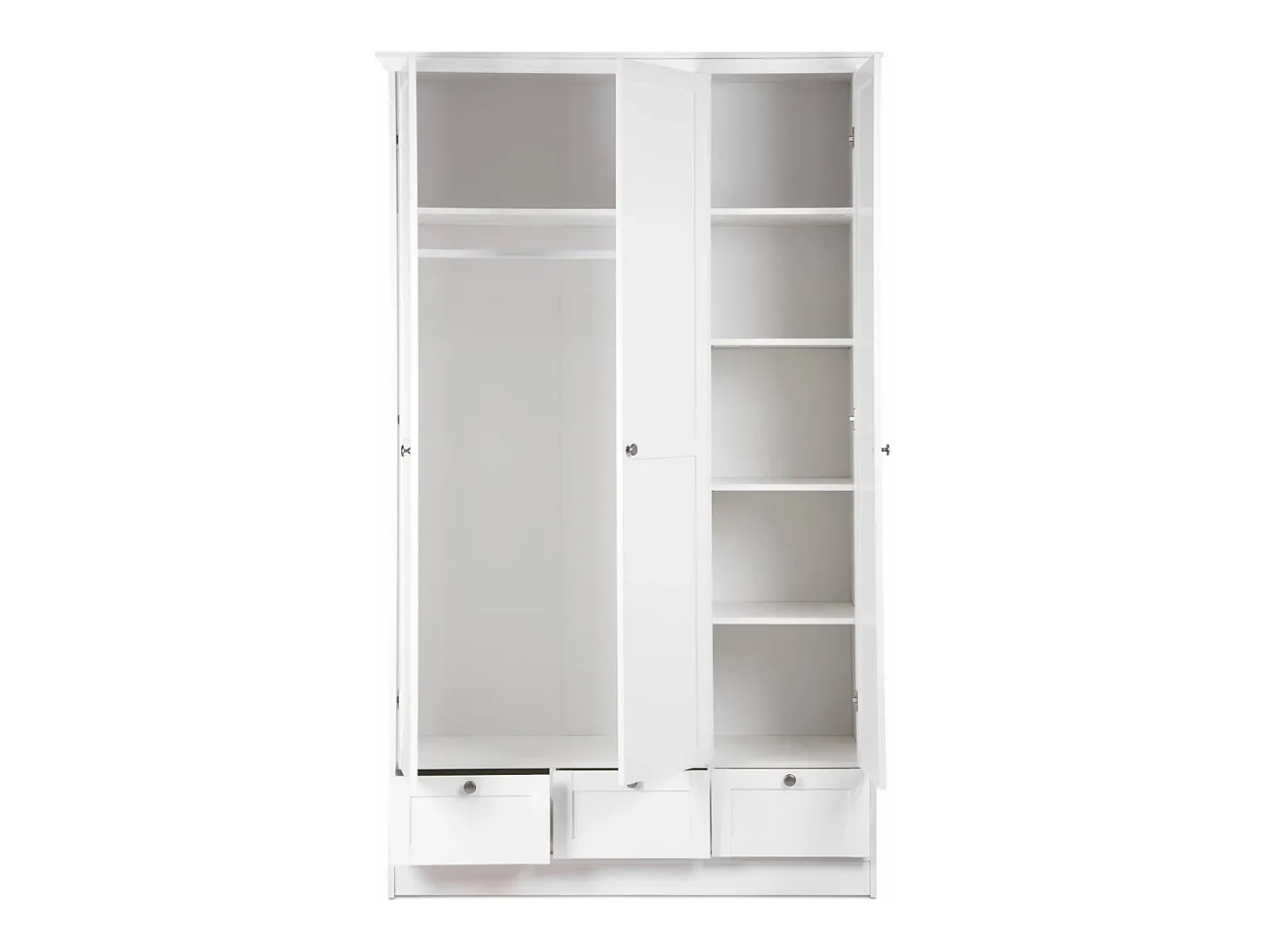 Roupeiro 120x200x51 cm branco