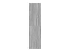 Roupeiro 100x50x200 cm derivados de madeira cinzento sonoma