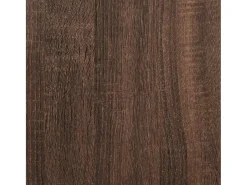 Roupeiro 100x50x200 cm derivados de madeira carvalho castanho