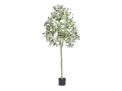 Árvore Artificial SucceBuy 155 cm, Planta Artificial PE, para Casa Escritório Centros Comerciais Interior Exterior