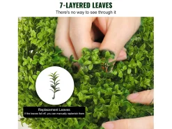 Árvore artificial SucceBuy Árvore Topiária Artificial de 60 cm, Planta Falsa, Folhas Substituíveis, Decoração para Casa
