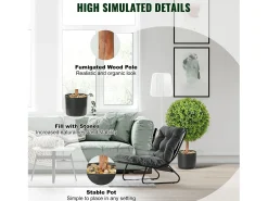 Árvore artificial SucceBuy Árvore Topiária Artificial de 60 cm, Planta Falsa, Folhas Substituíveis, Decoração para Casa