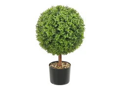 Árvore artificial SucceBuy Árvore Topiária Artificial de 60 cm, Planta Falsa, Folhas Substituíveis, Decoração para Casa
