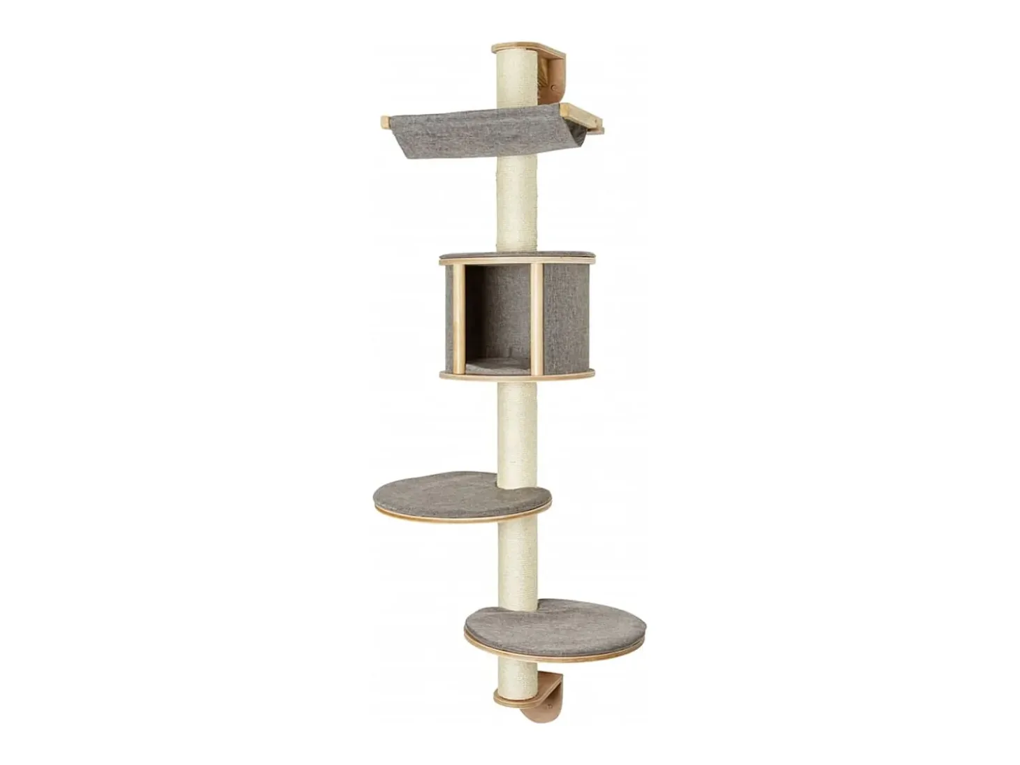 Árvore de parede para gatos Dolomit Tofana cinzento 168 cm 81540