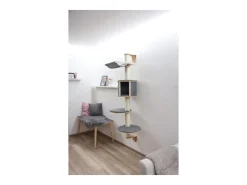 Árvore de parede para gatos Dolomit Tofana cinzento 168 cm 81540