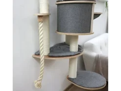 Árvore de parede para gatos Dolomit 2.0 Tofana cinza 160cm 81545