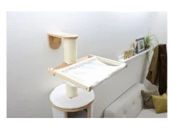 Árvore de parede para gatos Dolomit 168 cm branco 81500