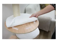 Árvore de parede para gatos Dolomit 168 cm branco 81500