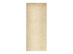 Árvore p/ gatos c/ postes arranhadores sisal 155cm cinza-escuro