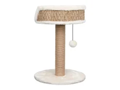 Árvore para gatos c/ postes arranhadores 49 cm erva marinha