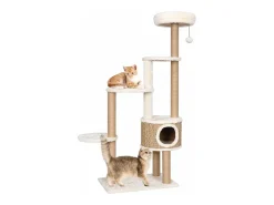 Árvore para gatos c/ postes e almofadão 148 cm erva marinha