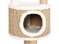 Árvore para gatos c/ postes e almofadão 148 cm erva marinha