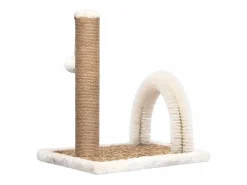 Árvore para gatos com arco estilo escova e poste arranhador