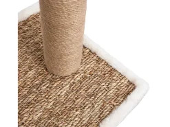 Árvore para gatos com arco estilo escova e poste arranhador