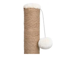 Árvore para gatos com arco estilo escova e poste arranhador