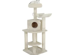 Árvore para gatos de canto Zirkonia 130 cm cor creme